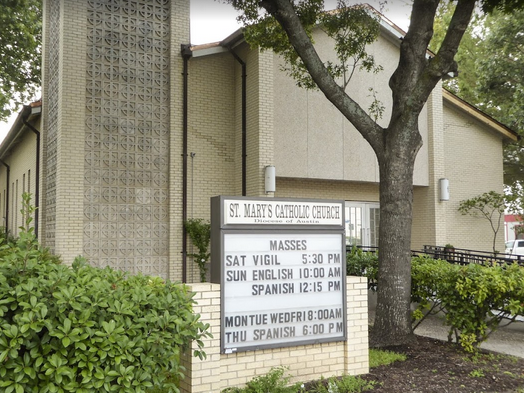 Food Pantry at St. Mary's Catholic Church