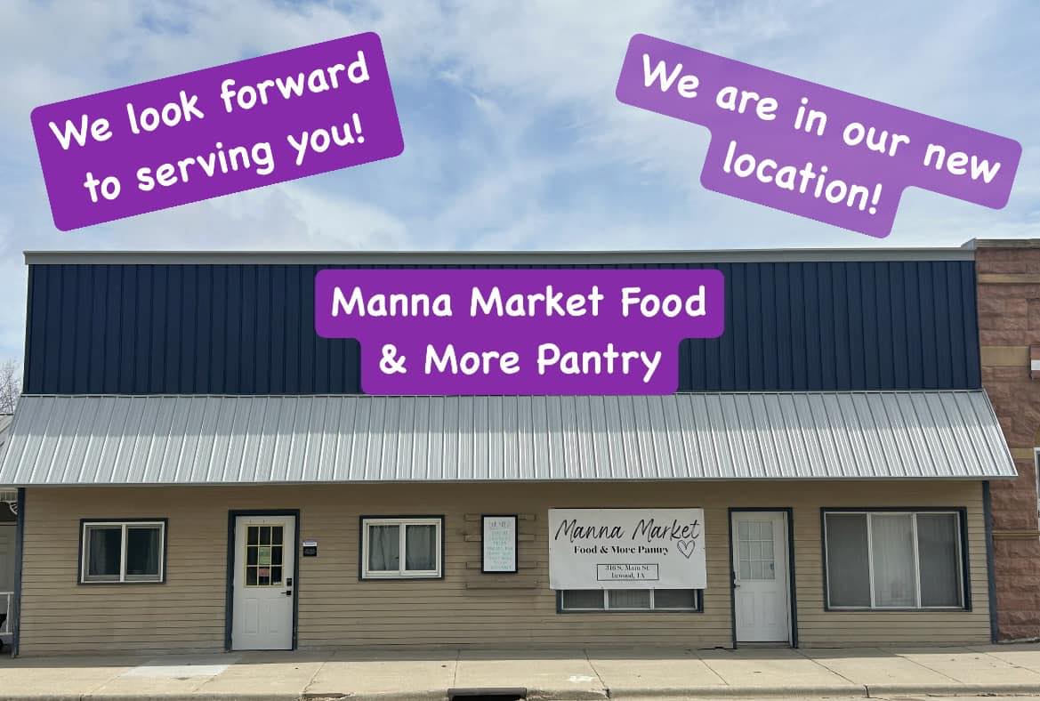 Manna Market Food & More Pantry - Inwood, Iowa 