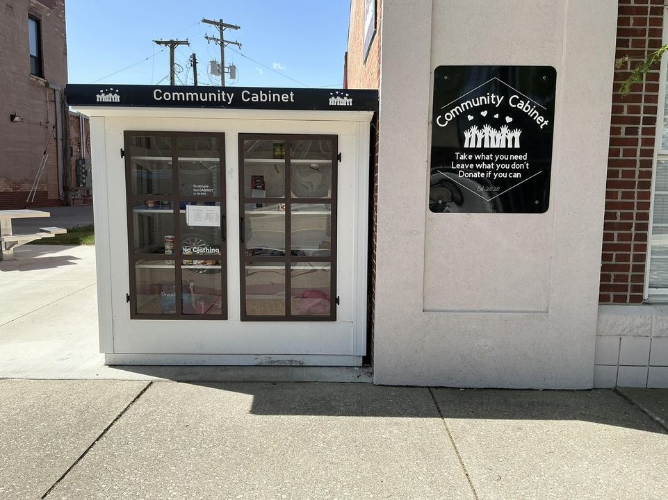 Community Cabinet Food Pantry
