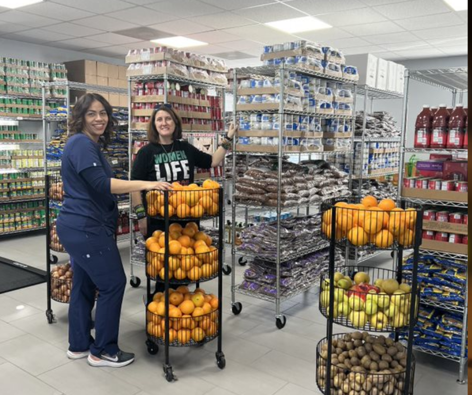 Food Pantry at Shifa Free Clinic - ICNA Relief 